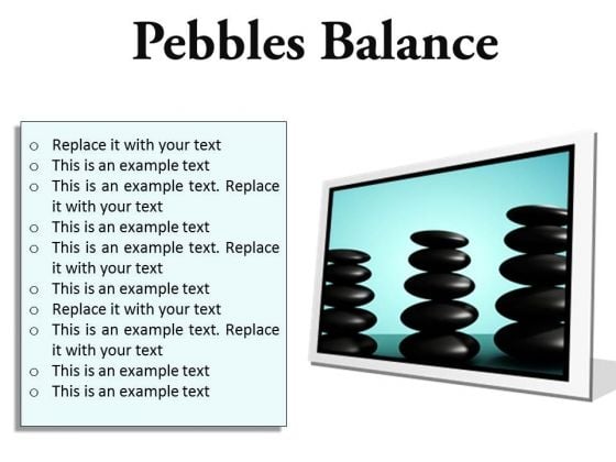 Pebbles Balance Metaphor PowerPoint Presentation Slides F Pebbles Balance Metaphor PowerPoint Presentation Slides F