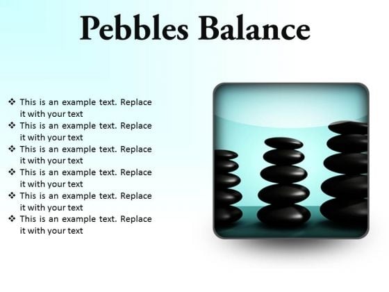Pebbles Balance Metaphor PowerPoint Presentation Slides S Pebbles Balance Metaphor PowerPoint Presentation Slides S