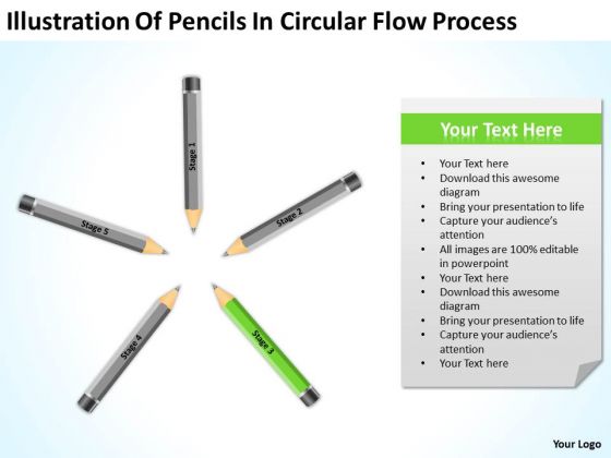 Pencils In Circular Flow Process Ppt Create Business Plan Template PowerPoint Slides Pencils In Circular Flow Process Ppt Create Business Plan Template PowerPoint Slides