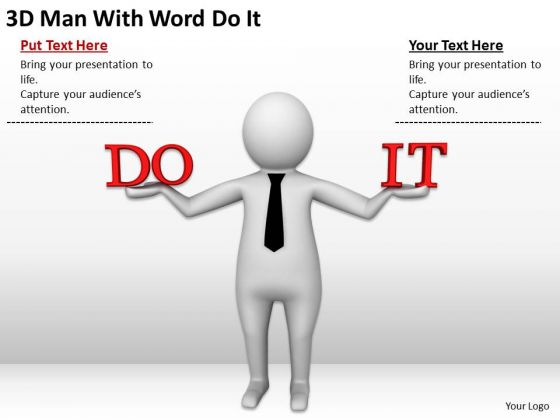 People Business 3d Man Wth Word Do It PowerPoint Templates People Business 3d Man Wth Word Do It PowerPoint Templates