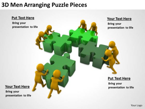 People Business 3d Men Arranging Puzzle Pieces PowerPoint Templates People Business 3d Men Arranging Puzzle Pieces PowerPoint Templates