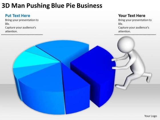 People Business Pushing Blue Pie PowerPoint Templates Free Download People Business Pushing Blue Pie PowerPoint Templates Free Download