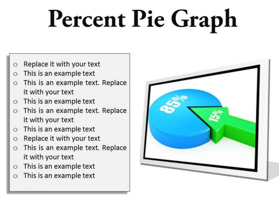 Percent Pie Graph Business PowerPoint Presentation Slides F Percent Pie Graph Business PowerPoint Presentation Slides F