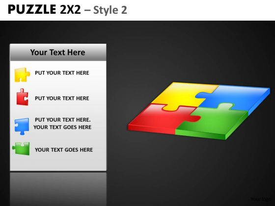 Perfect Management Team Puzzle PowerPoint Slides Business Ppt Templates