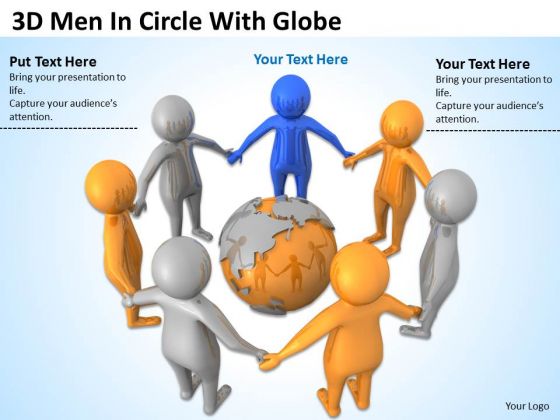 Pictures Of Business Men 3d Circle With Globe PowerPoint Slides Pictures Of Business Men 3d Circle With Globe PowerPoint Slides