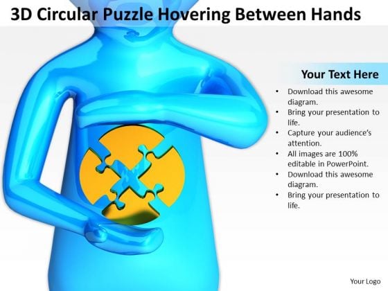 Pictures Of Business Men 3d Circular Puzzle Hovering Between Hands PowerPoint Slides Pictures Of Business Men 3d Circular Puzzle Hovering Between Hands PowerPoint Slides