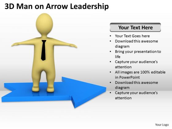 Pictures Of Business Men 3d Man On Arrow Leadership PowerPoint Slides Pictures Of Business Men 3d Man On Arrow Leadership PowerPoint Slides