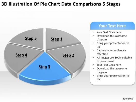 Pie Chart Data Comparisons 5 Stages Business Plan Templates PowerPoint Slides Pie Chart Data Comparisons 5 Stages Business Plan Templates PowerPoint Slides