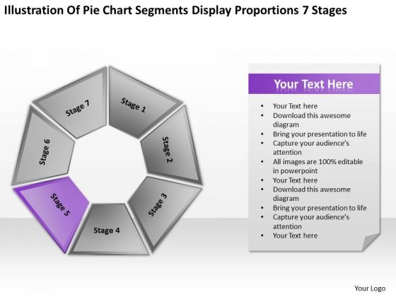 Pie Chart Segments Display Proportions 7 Stages Ppt Business Plan PowerPoint Slides Pie Chart Segments Display Proportions 7 Stages Ppt Business Plan PowerPoint Slides