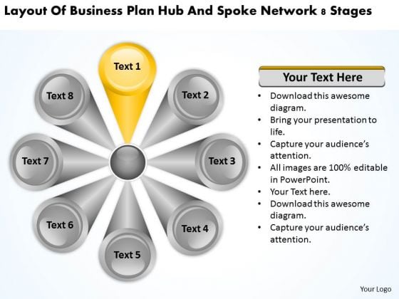 Plan Hub And Spoke Network 8 Stages Business PowerPoint Templates Plan Hub And Spoke Network 8 Stages Business PowerPoint Templates