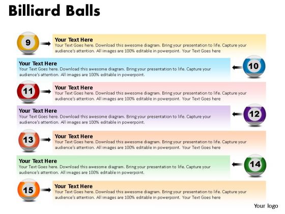 Play Billiard Balls PowerPoint Slides And Ppt Diagram Templates Play Billiard Balls PowerPoint Slides And Ppt Diagram Templates