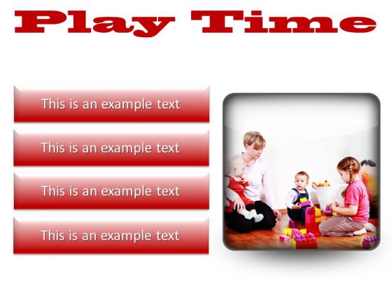 Play Time Game PowerPoint Presentation Slides S