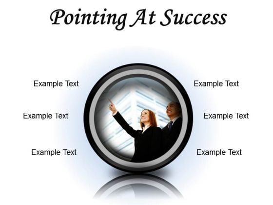 Pointing At Success Business PowerPoint Presentation Slides Cc Pointing At Success Business PowerPoint Presentation Slides Cc