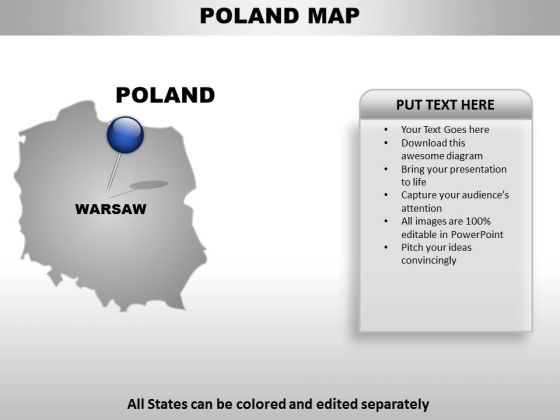 Poland Country PowerPoint Maps Poland Country PowerPoint Maps