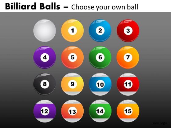 Pool Balls PowerPoint Graphics