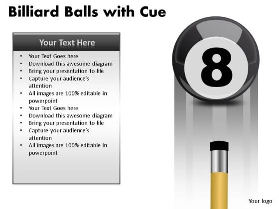 Poolball Billiard Balls With Cue PowerPoint Slides And Ppt Diagram Templates Poolball Billiard Balls With Cue PowerPoint Slides And Ppt Diagram Templates