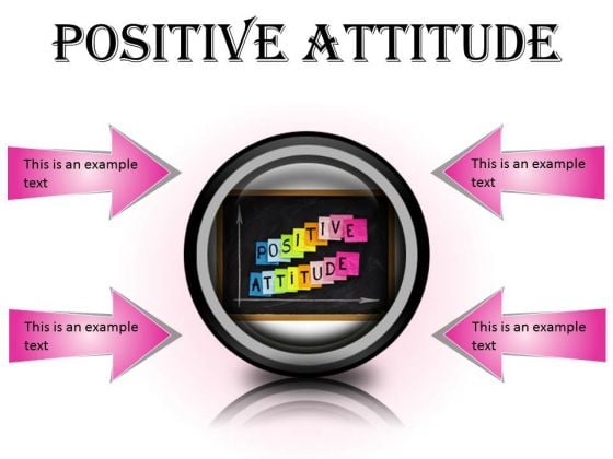 Positive Attitude Education PowerPoint Presentation Slides Cc