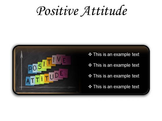 Positive Attitude Education PowerPoint Presentation Slides R Positive Attitude Education PowerPoint Presentation Slides R
