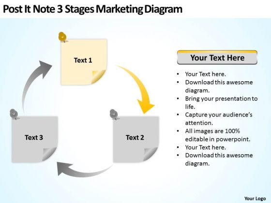 Post It Note 3 Stages Marketing Diagram Ppt Business Plan Formats PowerPoint Templates Post It Note 3 Stages Marketing Diagram Ppt Business Plan Formats PowerPoint Templates