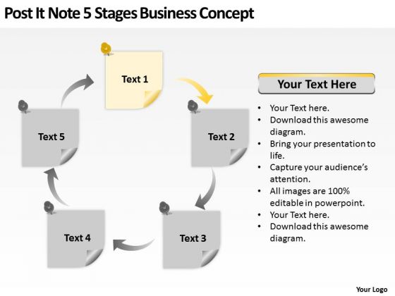 Post It Note 5 Stages Business Concept Ppt What Is Plan Template PowerPoint Slides Post It Note 5 Stages Business Concept Ppt What Is Plan Template PowerPoint Slides