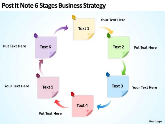 Post It Note 6 Stages Business Strategy Consultants Ppt Plan Builder PowerPoint Slides Post It Note 6 Stages Business Strategy Consultants Ppt Plan Builder PowerPoint Slides