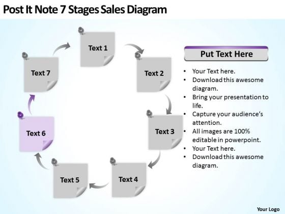 Post It Note 7 Stages Sales Diagram Ppt New Business Ideas PowerPoint Templates Post It Note 7 Stages Sales Diagram Ppt New Business Ideas PowerPoint Templates
