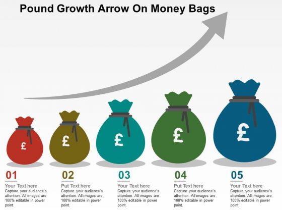 Pound Growth Arrow On Money Bags PowerPoint Templates Pound Growth Arrow On Money Bags PowerPoint Templates