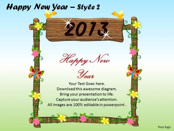 PowerPoint Backgrounds 2013 Happy New Year Ppt Presentation PowerPoint Backgrounds 2013 Happy New Year Ppt Presentation