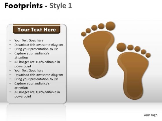 PowerPoint Backgrounds Chart Footprints Ppt Theme PowerPoint Backgrounds Chart Footprints Ppt Theme