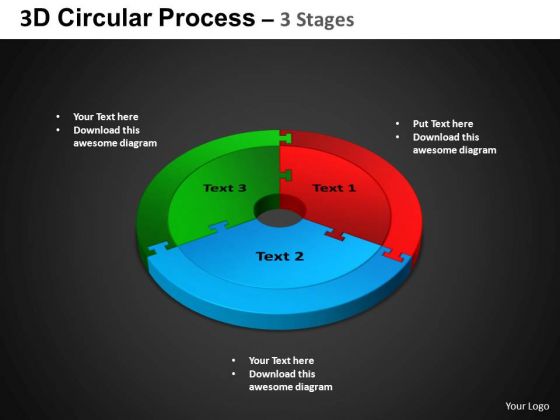 PowerPoint Backgrounds Circle Process Circular Process Ppt Layouts