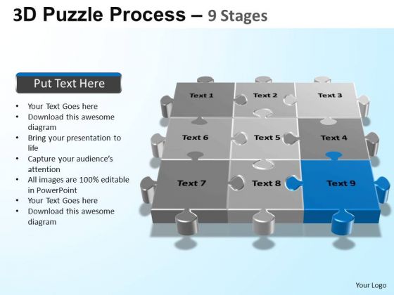 PowerPoint Backgrounds Download Puzzle Process Ppt Template PowerPoint Backgrounds Download Puzzle Process Ppt Template