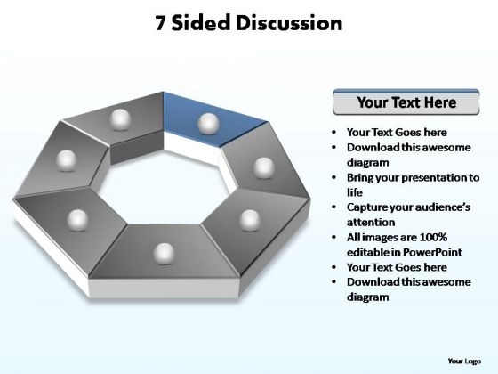 PowerPoint Backgrounds Download Sided Discussion Ppt Theme
