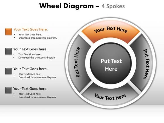 PowerPoint Backgrounds Global Wheel Diagram Ppt Design