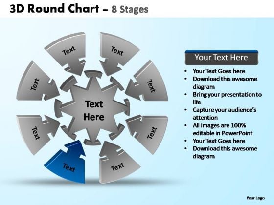 PowerPoint Backgrounds Image Pie Chart With Arrows Ppt Template PowerPoint Backgrounds Image Pie Chart With Arrows Ppt Template