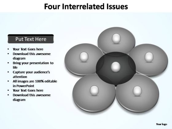 PowerPoint Backgrounds Strategy Four Interrelated Ppt Template PowerPoint Backgrounds Strategy Four Interrelated Ppt Template