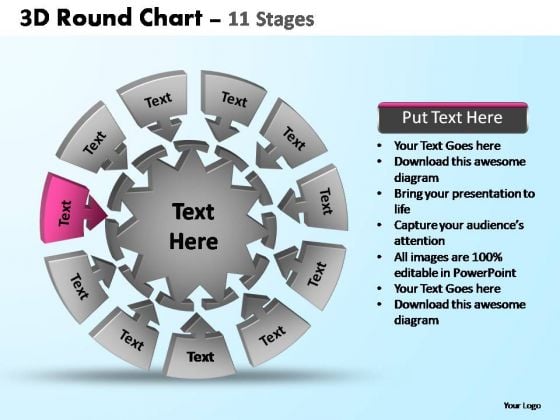 PowerPoint Backgrounds Teamwork Pie Chart With Arrows Ppt Template PowerPoint Backgrounds Teamwork Pie Chart With Arrows Ppt Template