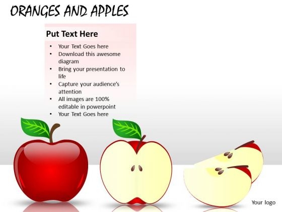 PowerPoint Clipart Graphics Showing Whole And Sliced Apples PowerPoint Slides PowerPoint Clipart Graphics Showing Whole And Sliced Apples PowerPoint Slides