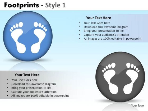 PowerPoint Design Business Education Footprints Ppt Slides PowerPoint Design Business Education Footprints Ppt Slides