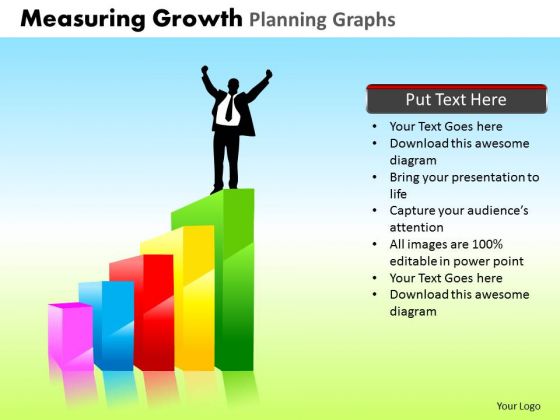 PowerPoint Design Chart Measuring Growth Ppt Template PowerPoint Design Chart Measuring Growth Ppt Template