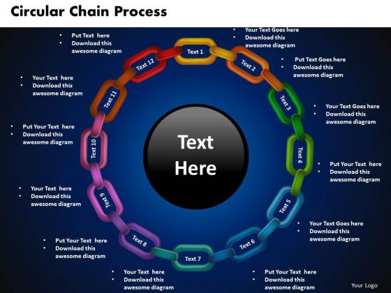 PowerPoint Design Circular Chain Process Teamwork Ppt Designs PowerPoint Design Circular Chain Process Teamwork Ppt Designs