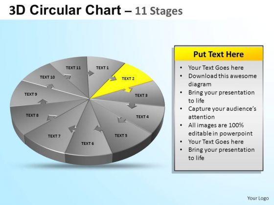 PowerPoint Design Editable Circular Ppt Slides