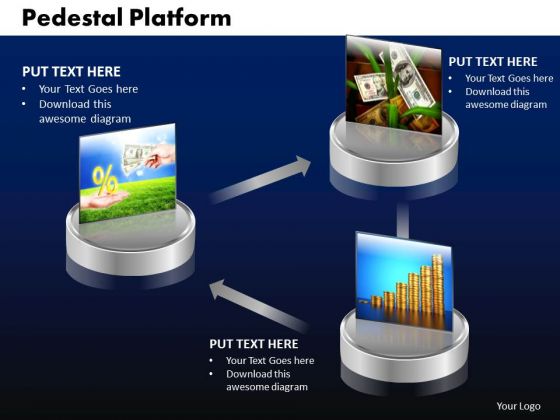 PowerPoint Design Pedestal Platform Marketing Ppt Design Slides PowerPoint Design Pedestal Platform Marketing Ppt Design Slides