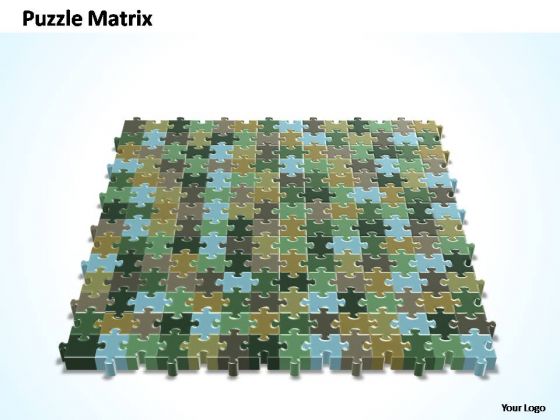 PowerPoint Design Process 14x14 Rectangular Jigsaw Puzzle Matrix Ppt Slide PowerPoint Design Process 14x14 Rectangular Jigsaw Puzzle Matrix Ppt Slide