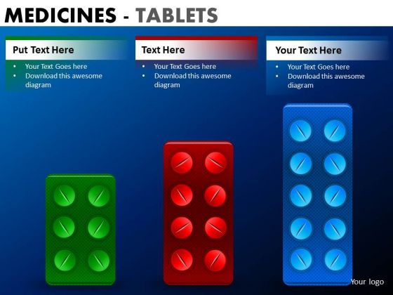 PowerPoint Design Slides Company Competition Medicine Tablets Ppt Slidelayout