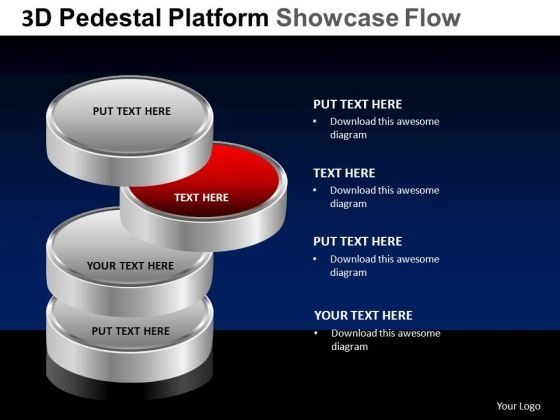 PowerPoint Design Slides Editable Pedestal Platform Showcase Ppt Themes PowerPoint Design Slides Editable Pedestal Platform Showcase Ppt Themes