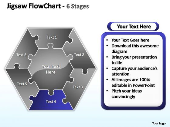 PowerPoint Design Slides Growth Flowchart Ppt Slides