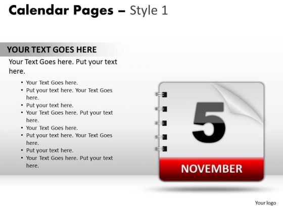 PowerPoint Design Slides Process Calendar 5 November Ppt Presentation Designs PowerPoint Design Slides Process Calendar 5 November Ppt Presentation Designs