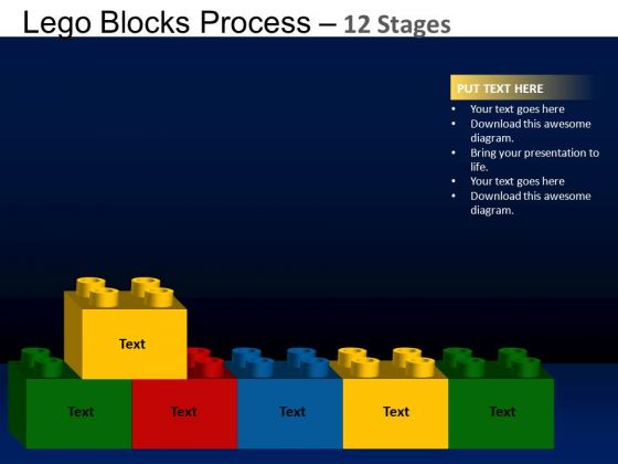 PowerPoint Design Slides Process Lego Blocks Ppt Slide PowerPoint Design Slides Process Lego Blocks Ppt Slide