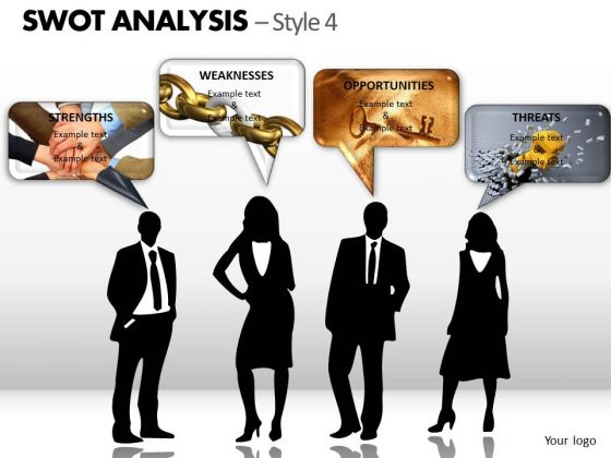 PowerPoint Design Slides Teamwork Swot Analysis Ppt Templates