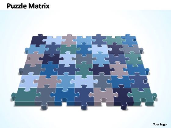 PowerPoint Design Teamwork 7x6 Rectangular Jigsaw Puzzle Matrix Ppt Theme PowerPoint Design Teamwork 7x6 Rectangular Jigsaw Puzzle Matrix Ppt Theme